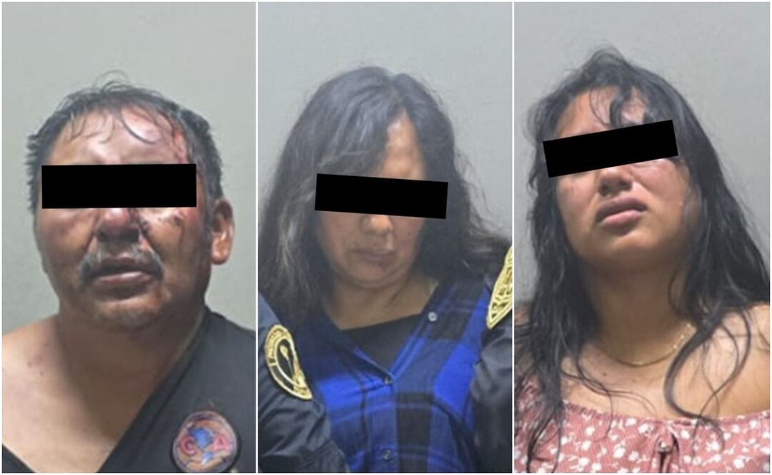 Detenidos en Topilejo. Foto: Especial