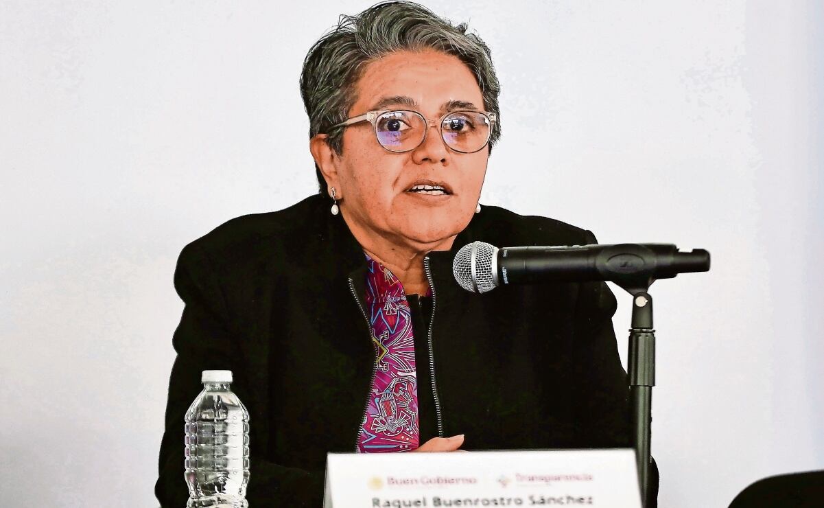 Raquel Buenrostro, titular de la Secretaría Anticorrupción y Buen Gobierno. Foto: Especial
