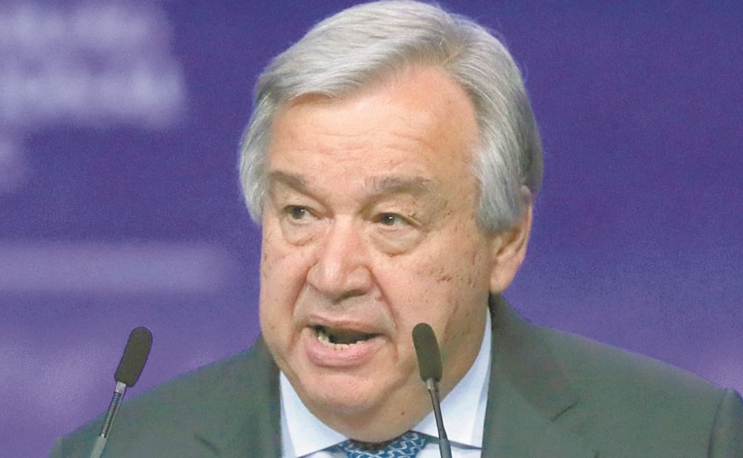 Apoyo internacional. El secretario general de la ONU, António Guterres, expresó su aprecio por la invitación del gobierno para colaborar. Foto: ARCHIVO EL UNIVERSAL