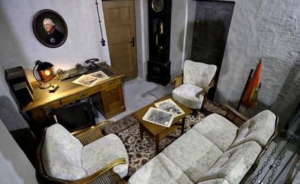 Reconstruyen estudio en el que murió Hitler