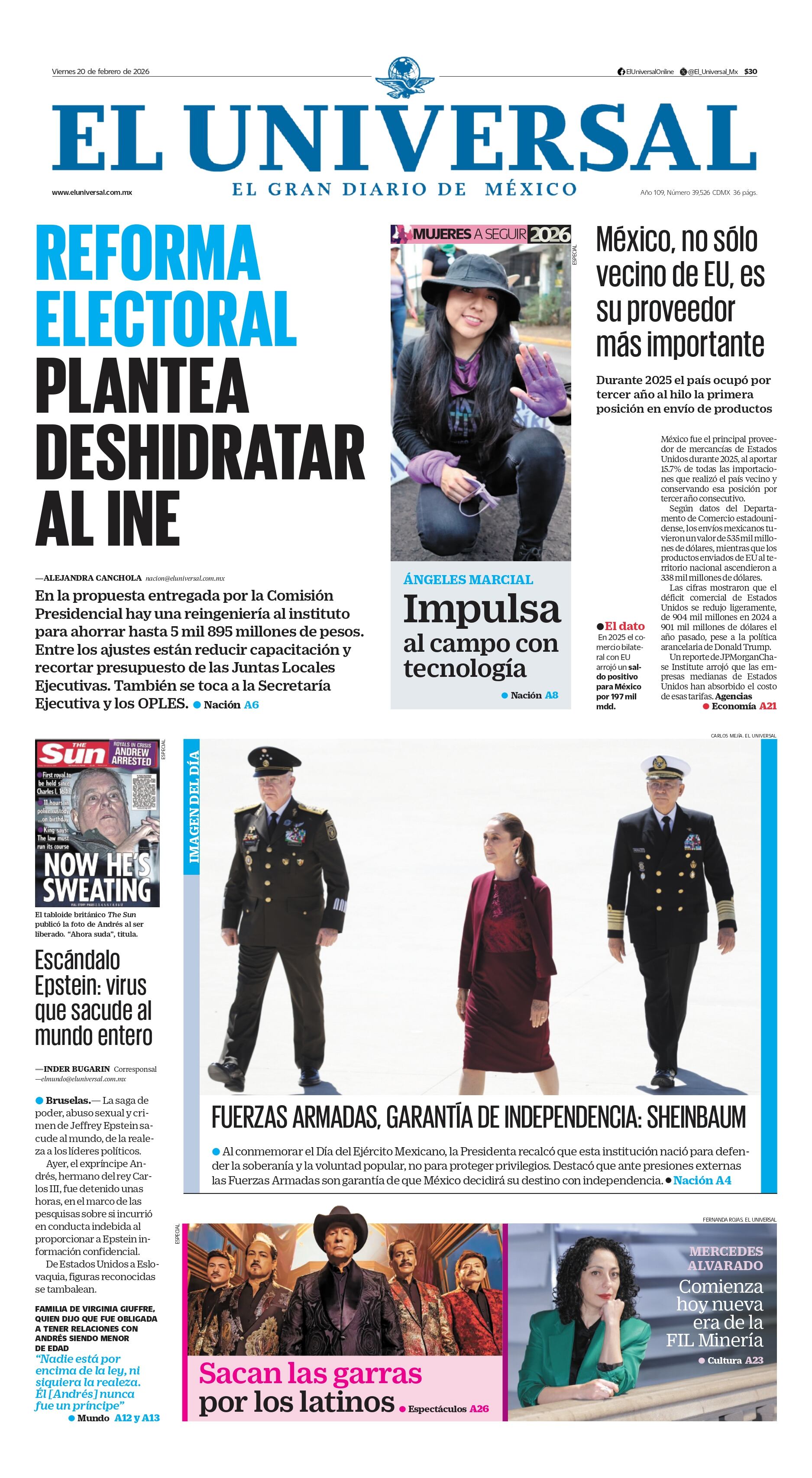 Portada impresa