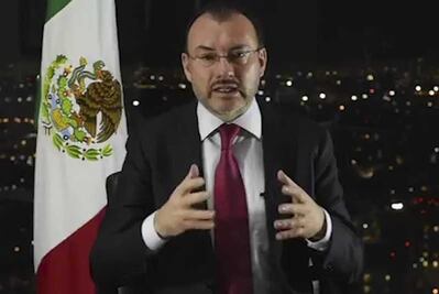 Luis Videgaray se despide en video de la SRE; agradece aprendizaje