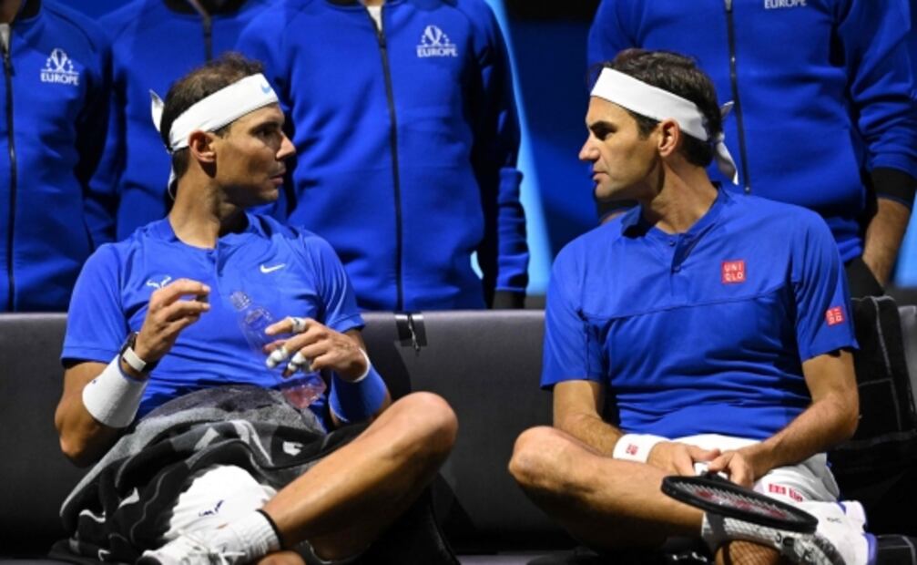 GALERÍA: El adiós de Roger Federer junto a Rafael Nadal
