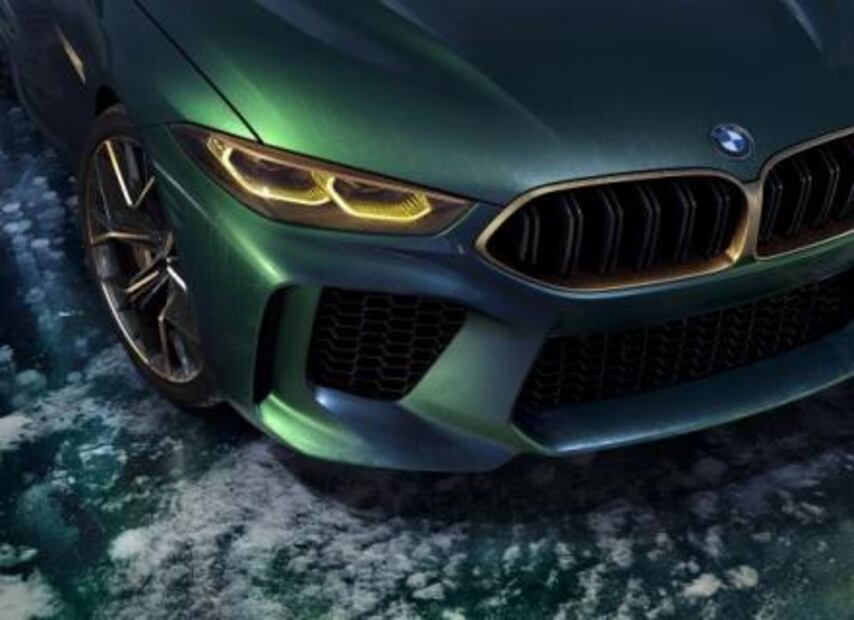 BMW Concept M8 Gran Coupé un sedán de cuatro puertas deportivo y elegante
