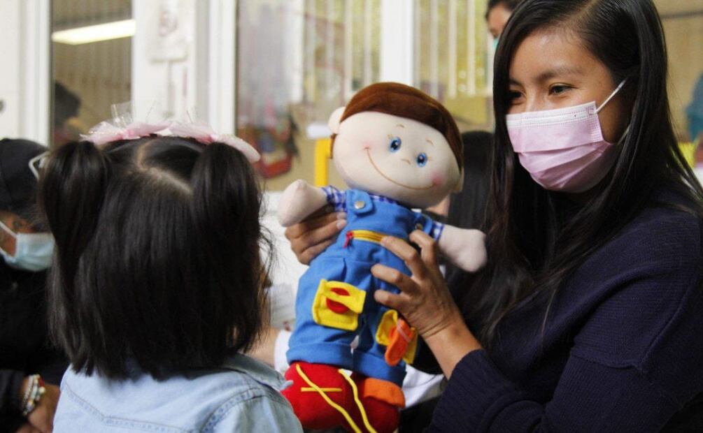 Este programa se llevó a cabo en Centros de Desarrollo Infantil (CENDI) y Estancias Infantiles, donde se realizaron Evaluaciones del Desarrollo Infantil (EDI) a niñas y niños. Foto: Especial