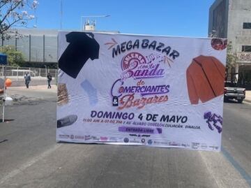 Realizan bazar para rescatar actividad comercial afectada por violencia en Sinaloa; recaudan fondos para trabajadores y cocineros