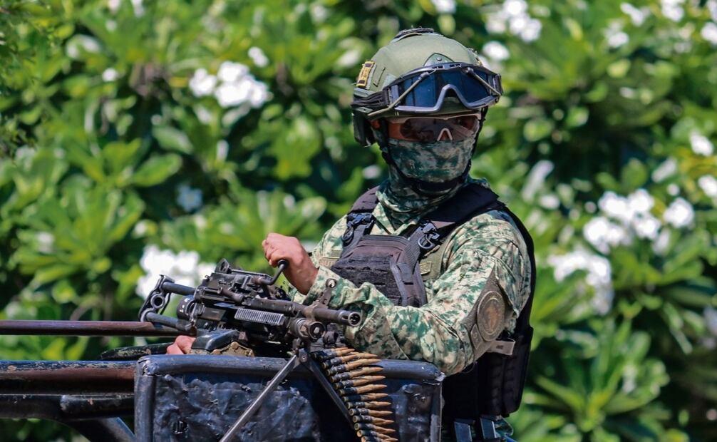 Los militares respondieron el ataque armado de los civiles en Navolato, Sinaloa. Foto: Especial