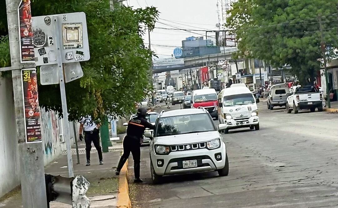 Desde el pasado lunes 26 de mayo, las infracciones de tránsito fueron reanudadas en Cuautitlán. Foto: Arturo Contreras / EL UNIVERSAL