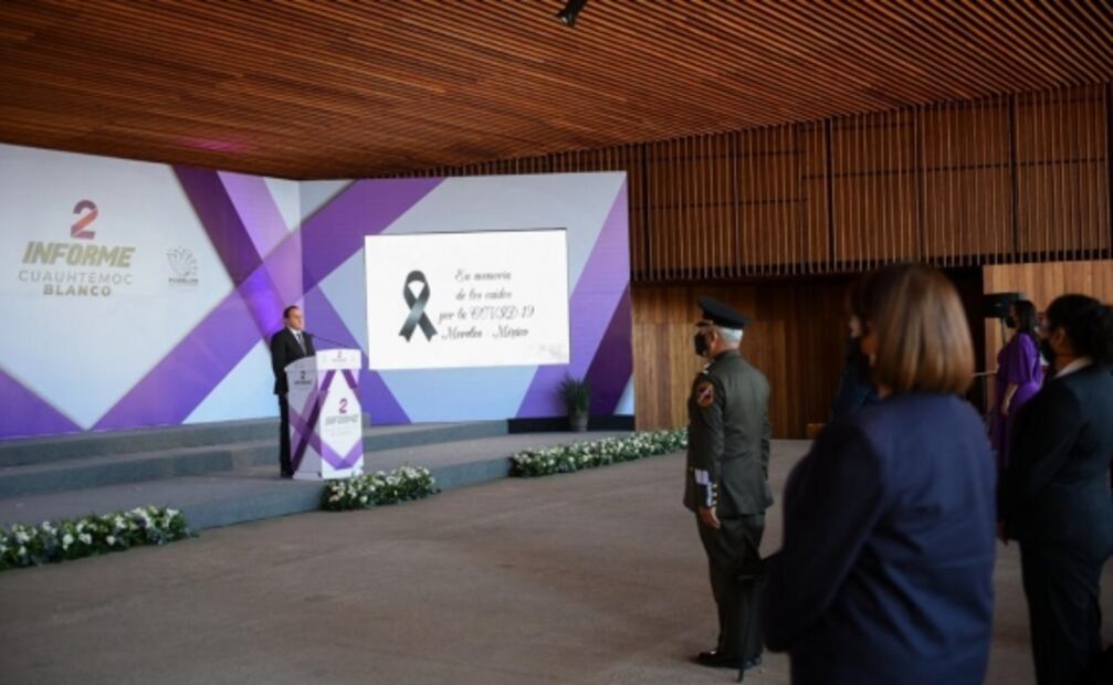 Cuauhtémoc Blanco llama a la unidad en su segundo informe de gobierno