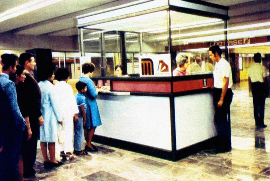 Las primeras tarifas del boleto, en 1969, eran 5 por 1 peso o uno por 1 peso y 20 centavos. Crédito imagen: D.D.F.