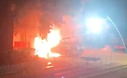 Incendian vehículos oficiales del Ayuntamiento de Eloxochitlán de Flores Magón; presidente municipal presenta denuncia ante la Fiscalía de Oaxaca