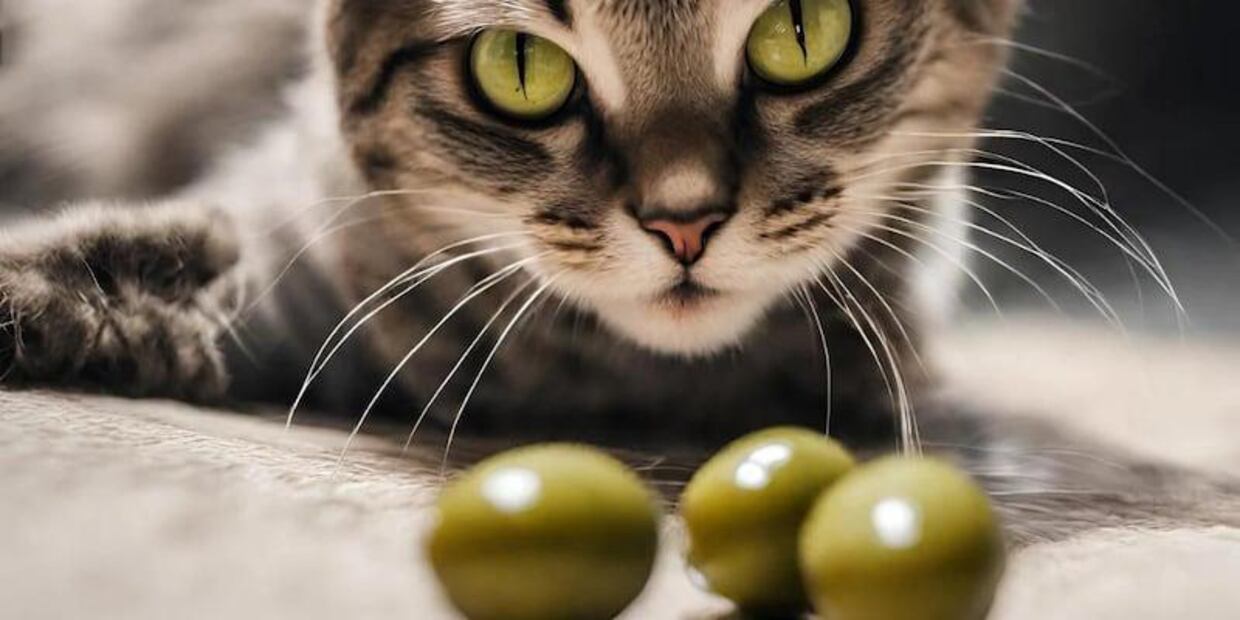 Un especialista ofrece su opinión acerca del consumo de aceitunas entre los gatos. Fuente: Freepik.
