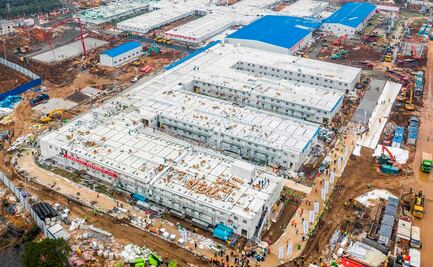 Además del hospital por coronavirus, estas son las otras construcciones en tiempo récord de China