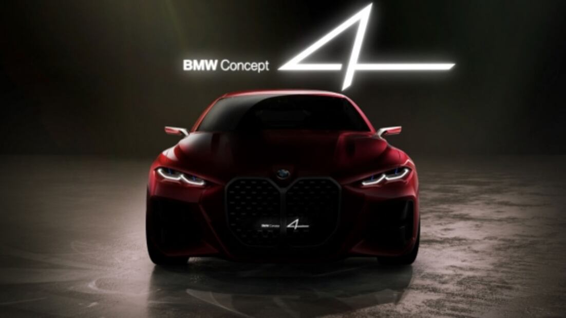 El nuevo BMW Concept 4 sorprende con su diseño