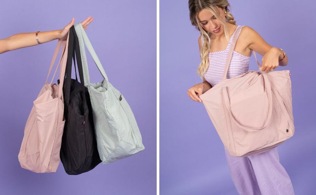 Un bolso con mucho espacio es lo mejor para viajar. Foto: Especial
