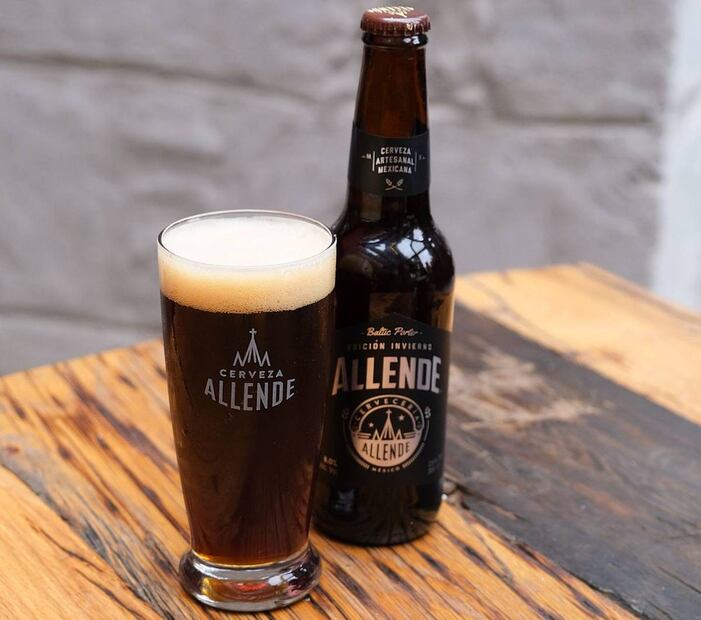 Baltic Porter. Foto: Cervecería Allende / Instagram