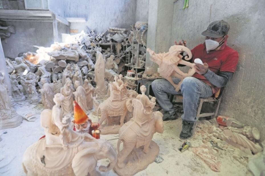 Figuras de nacimiento cobran vida en San Andrés
