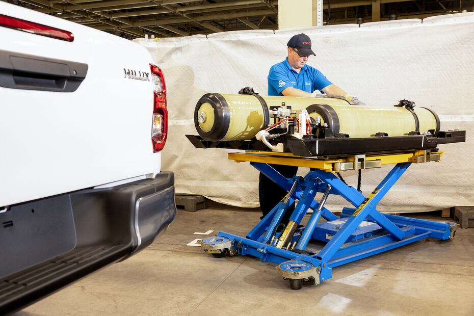 Toyota experimentará la viabilidad de una Hilux a base de hidrógeno.