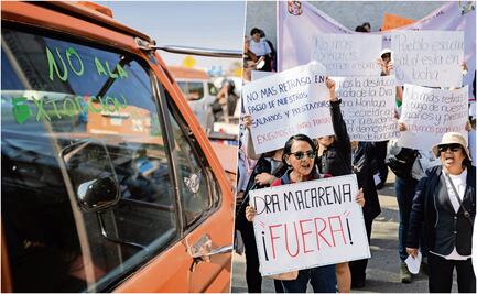 Transportistas y médicos colapsan vialidades