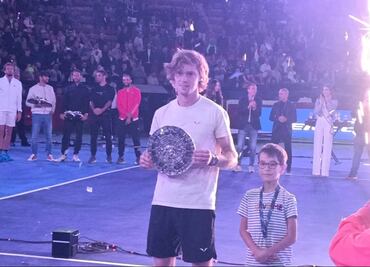 Andrey Rublev supera a Daniil Medvedev en la México