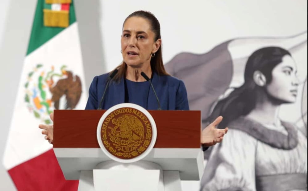La presidenta Claudia Sheinbaum Pardo acusó “mucho zopilote” en el tema de las recientes inundaciones en municipios mexiquenses y alcaldías como Iztapalapa y Nezahualcóyotl. Foto: Carlos Mejía/EL UNIVERSAL