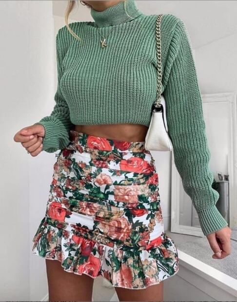 Prendas florales, la mejor opción para lucir genial en primavera