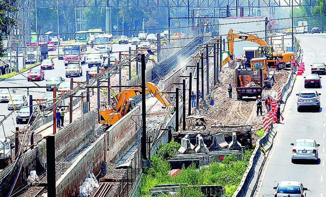 Las estaciones de la Línea A que se encuentran en remodelación son Peñón Viejo, Acatitla, Santa Martha, Los Reyes y La Paz (ADRIÁN HERNÁNDEZ / EL UNIVERSAL)