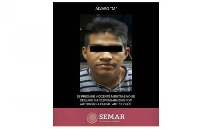 Marina detiene en Veracruz a “El Chikitin”, presunto integrante de Los Zetas