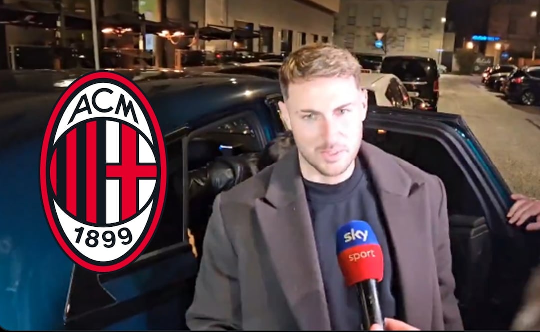 Santiago Giménez da su primer mensaje en Italia