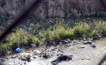 Hallan cadáver de hombre en Río Hondo de Naucalpan