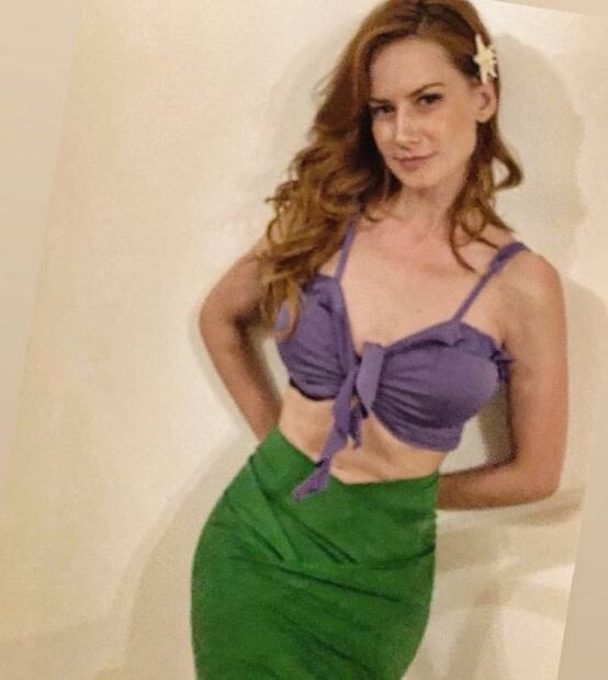 Altair Jarabo se viste de "La sirenita" y luce espectaculares curvas 