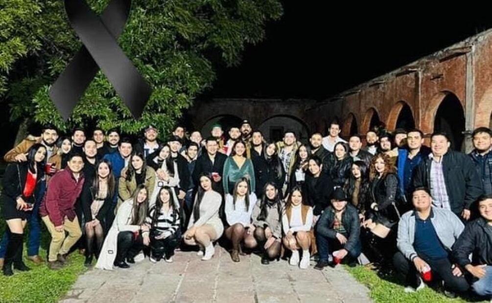 La última foto en la que se muestra las y los jóvenes en la posada en Salvatierra, Guanajuato. Foto: Especial