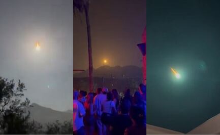 VIDEO: Captan misterioso objeto luminoso sobre el cielo de Monterrey; ¿fue un meteorito?