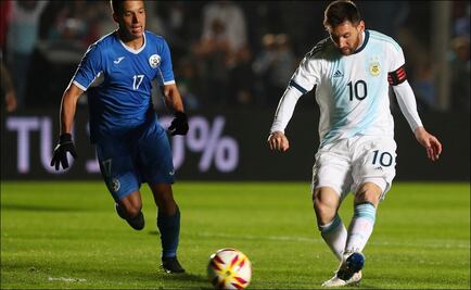 Doblete de Messi en goleada de Argentina ante Nicaragua