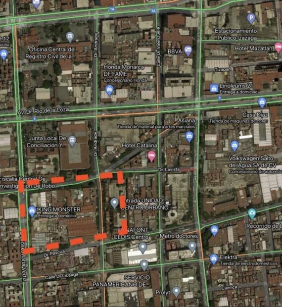 Las colonias de la capital que antes fueron panteones 
