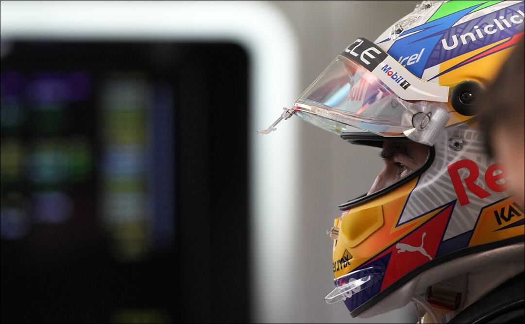 CHECO PÉREZ COMIENZA SU SEGUNDA TEMPORADA CON RED BULL - FOTO: AP