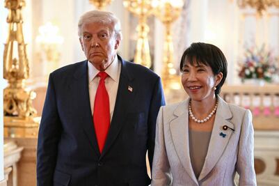 Primera ministra de Japón nomina a Trump al Premio Nobel de la Paz