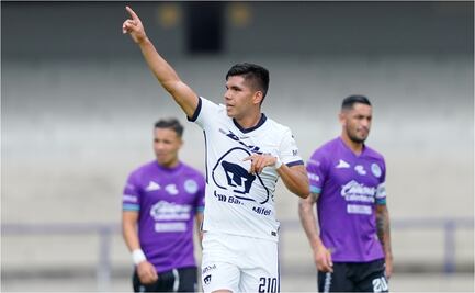 Con su gol, Emanuel Montejano hace historia con los Pumas