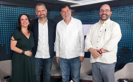 Fernández Noroña y Álvarez Icaza, el otro "agarrón" durante análisis de EL UNIVERSAL del primer debate CDMX 2024