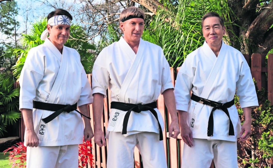 Ralph Macchio, William Zabka y Yuji Okumoto llevarán a competir a los más jóvenes. Foto: Netflix