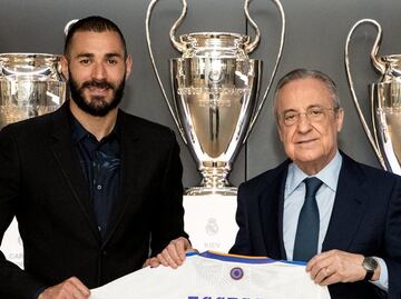 Benzema renueva contrato con el Real Madrid