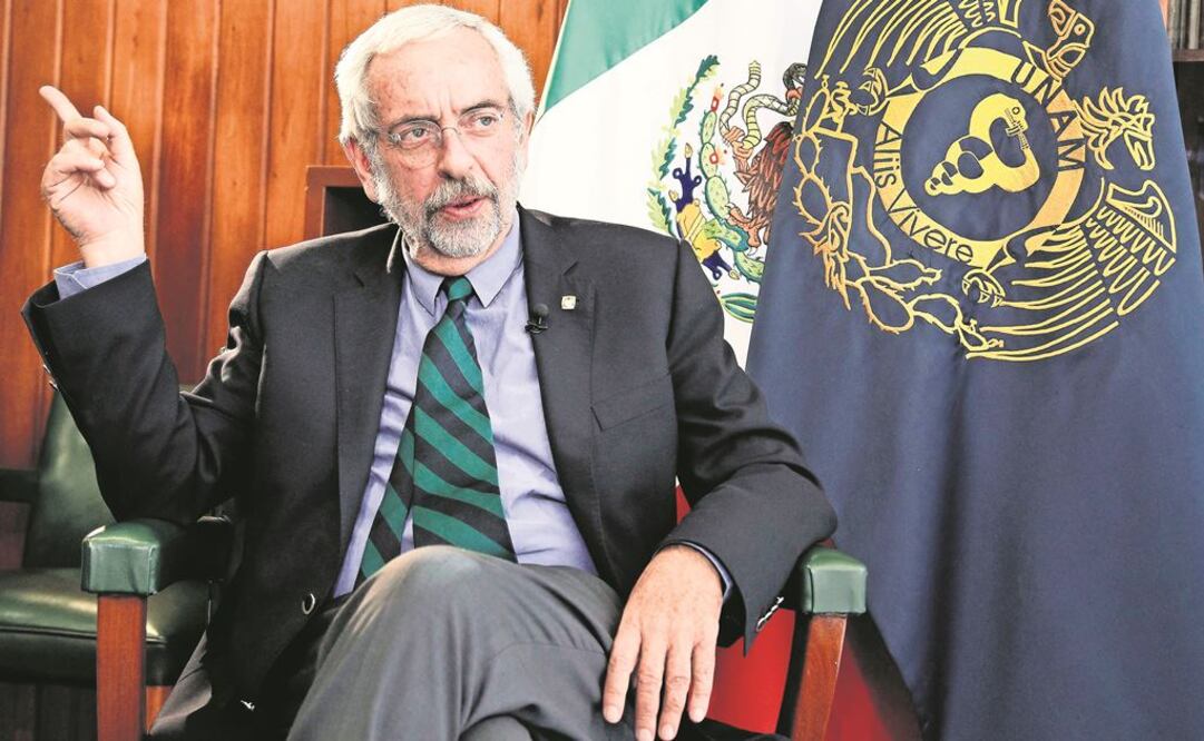 El rector Enrique Graue Wiechers visitó en sus oficinas al secretario de Hacienda