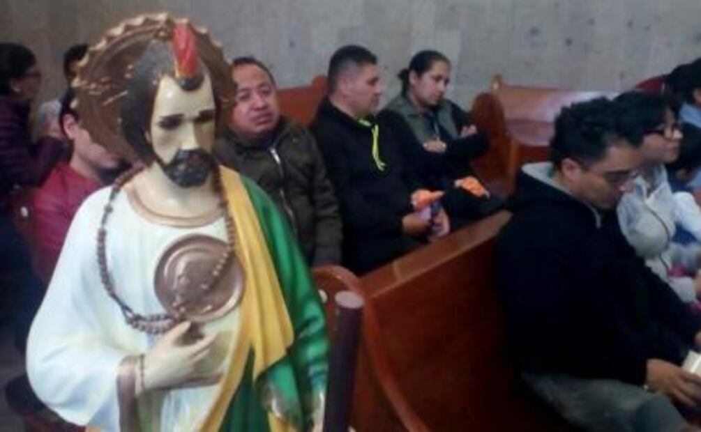 El templo de San Hipólito del que se apoderó San Judas Tadeo