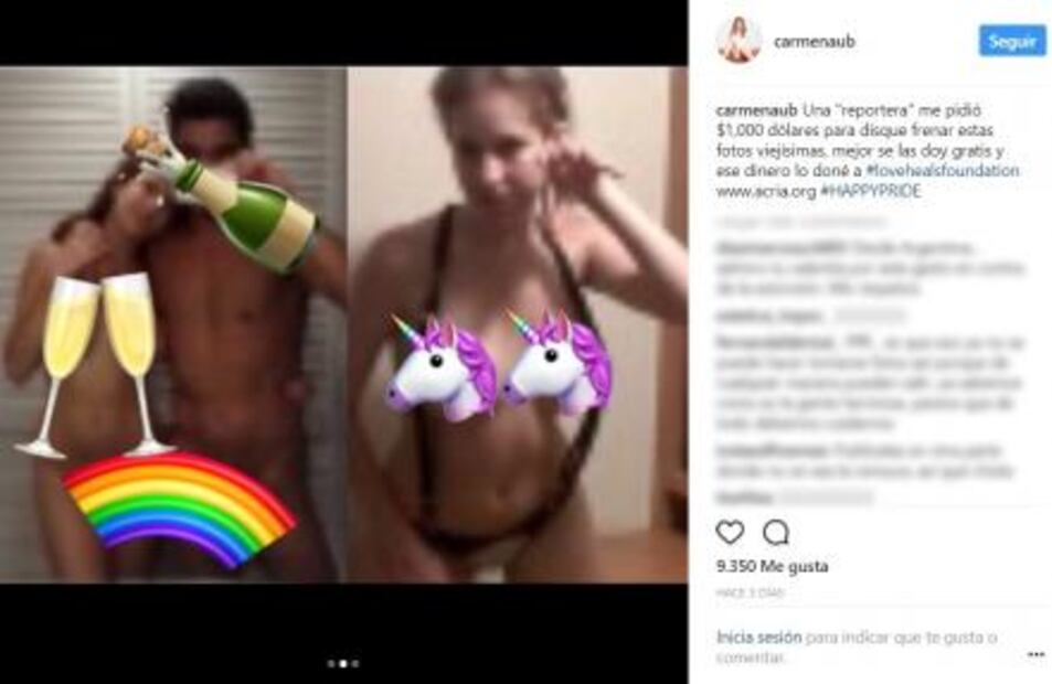 Con estas fotos intentaron extorsionar a actriz de "El Señor de los Cielos" 