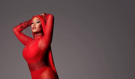 El look impactante con el que Nicki Minaj hace oficial su embarazo