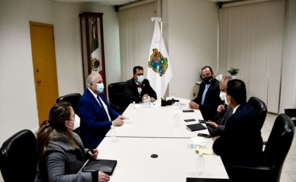 Se reúne embajador de Guatemala con autoridades de Tamaulipas