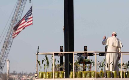"Construir puentes, no muros"; el mensaje del Papa Francisco durante su visita a la frontera norte de México en 2016