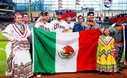 MLB: Los Astros de Houston celebran la herencia hispana con sus peloteros mexicanos