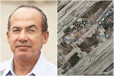 Renombran en Google Maps al aeropuerto de Santa Lucía como “Felipe Calderón Hinojosa”