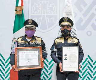 Premian con ascenso a 600 policías por labor en marcha